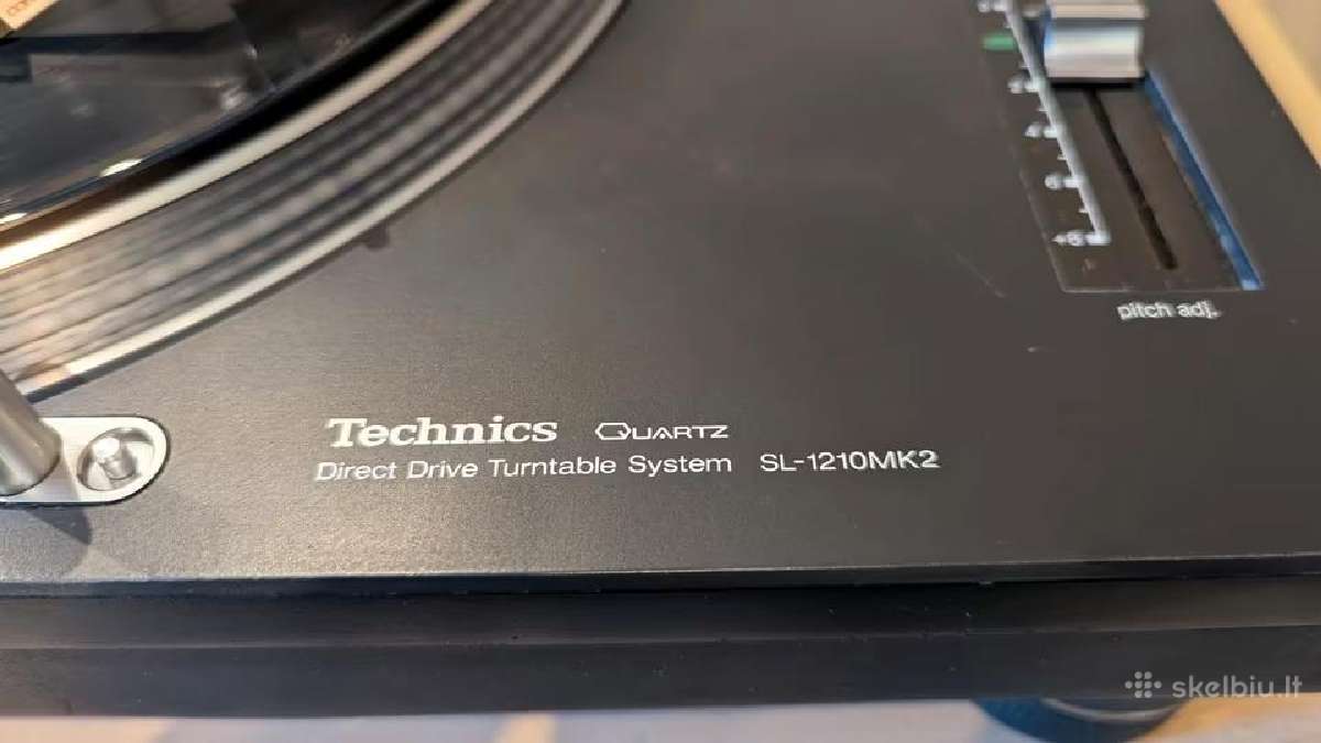 Technics SL-1210mk2 - nuotraukos Nr. 5