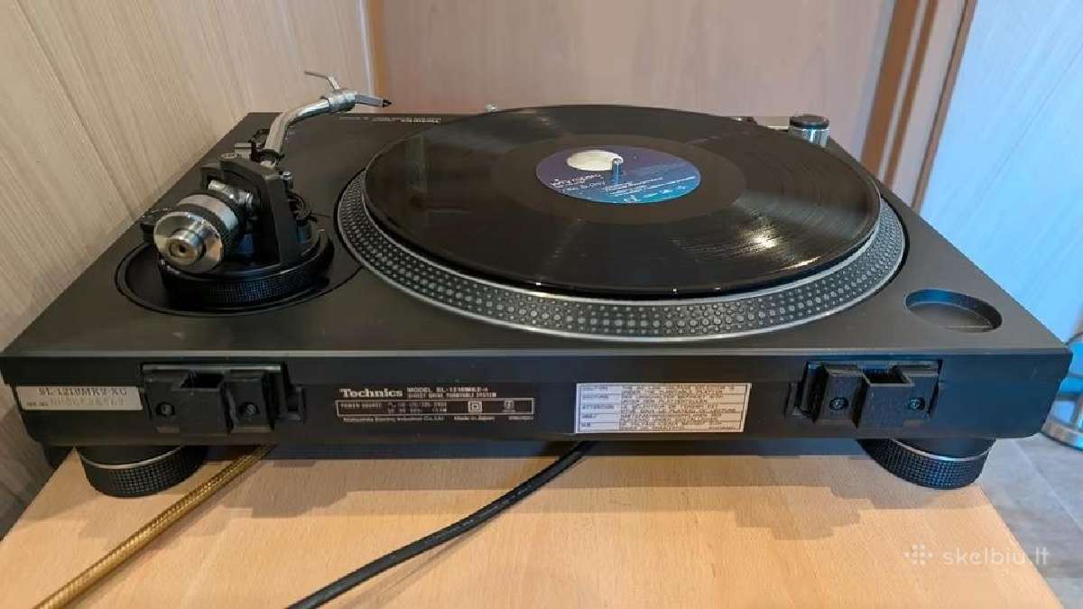 Technics SL-1210mk2 - nuotraukos Nr. 8