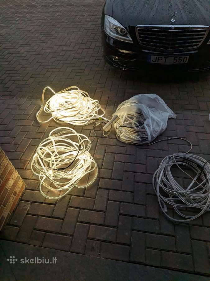 Statybinės LED juostos 20m, Ip65, 250w - nuotraukos Nr. 2