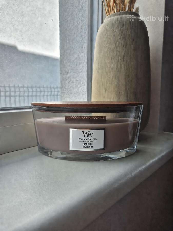 Woodwick Cashmere žvakė - nuotraukos Nr. 2