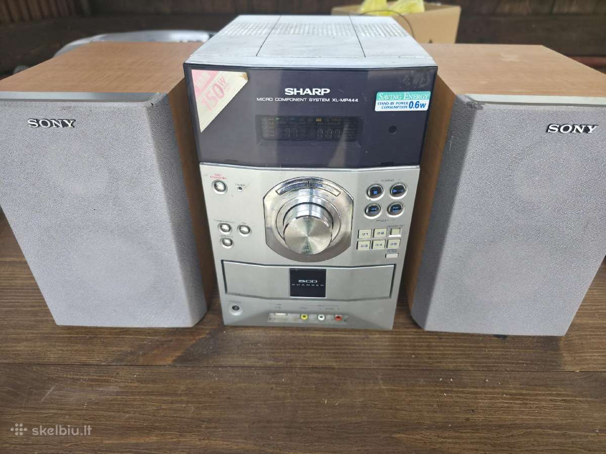Technics muzikinis centras, JVC muzikinis - nuotraukos Nr. 2