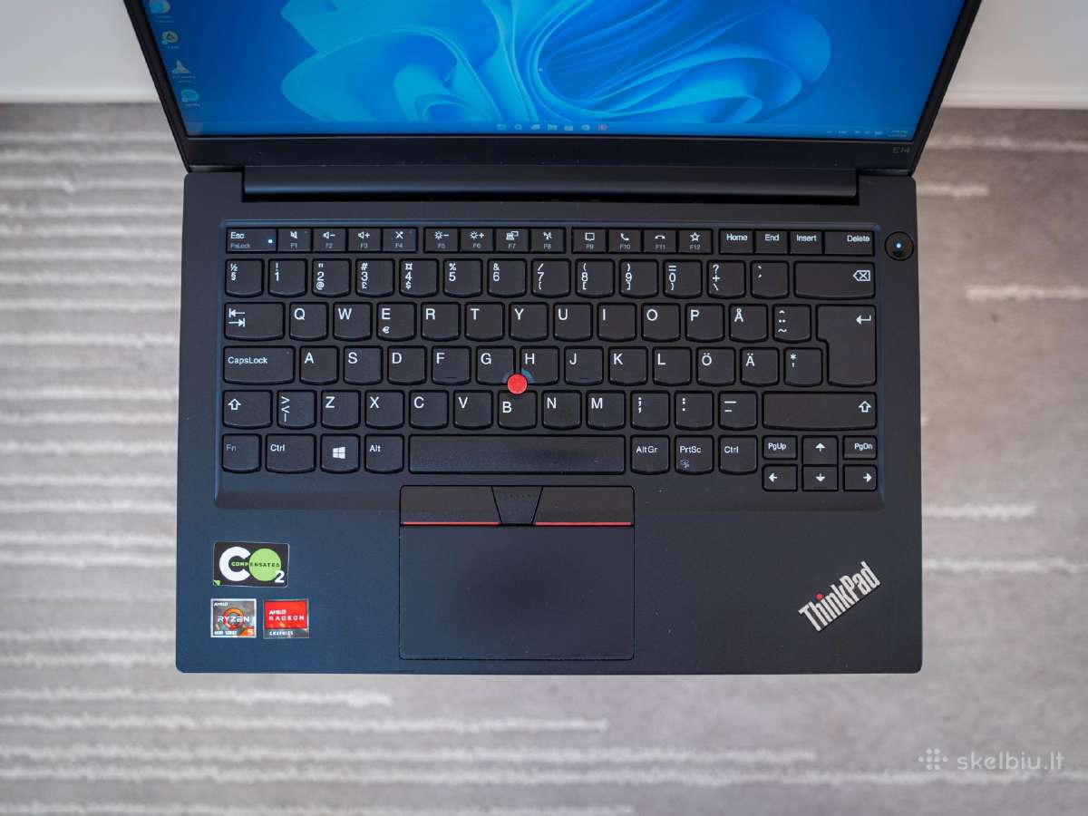 Lenovo Thinkpad E14 Gen2 / Ryzen 5 / 16gb / 256 GB - nuotraukos Nr. 6