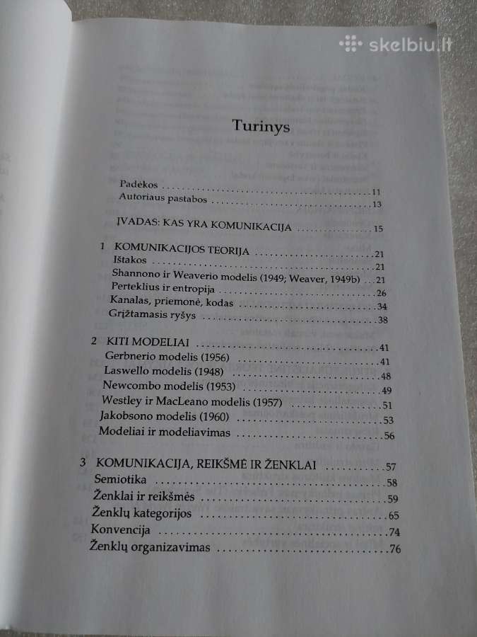 Įvadas į komunikacijos studijas - nuotraukos Nr. 3