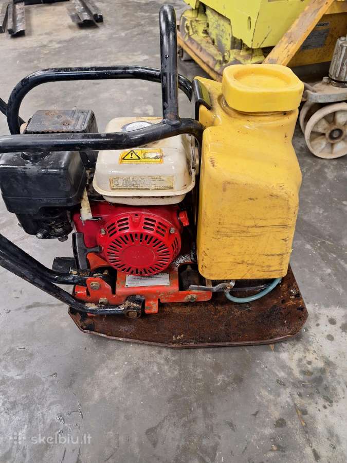 Vibroplokštė Dynapac 80kg variklis Honda - nuotraukos Nr. 2