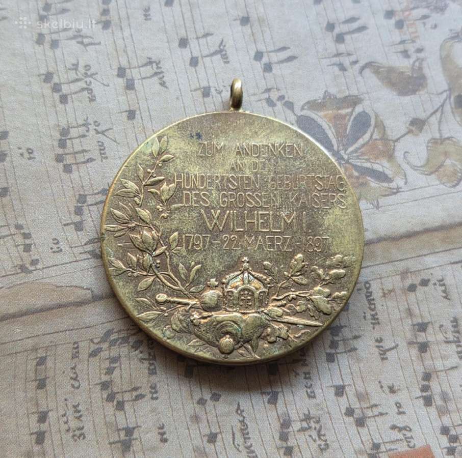 Prūsijos medalis 1897 - nuotraukos Nr. 2