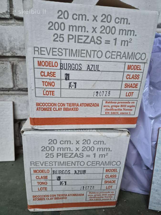 Vonios plytelių Aparici likučiai. - nuotraukos Nr. 2