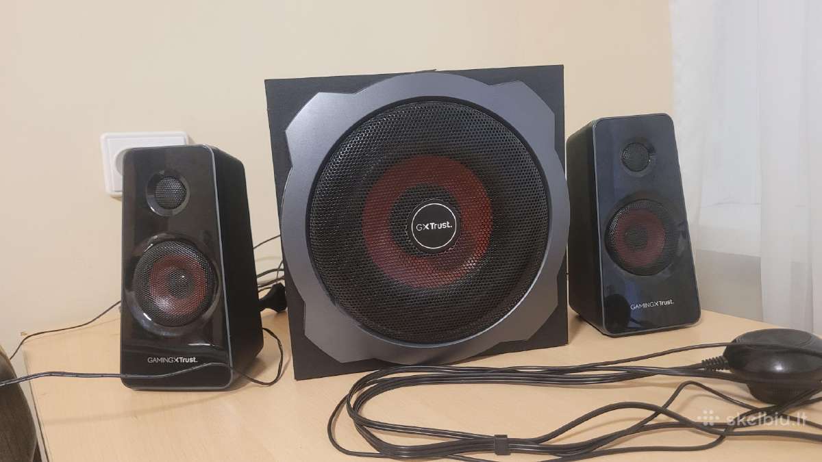 Parduodamos kalonėlės gaming x trust 120w 20€ - nuotraukos Nr. 3