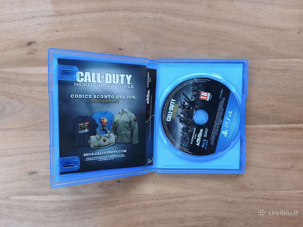 Call of Duty: WWII Ps4 – 10 € - nuotraukos Nr. 2