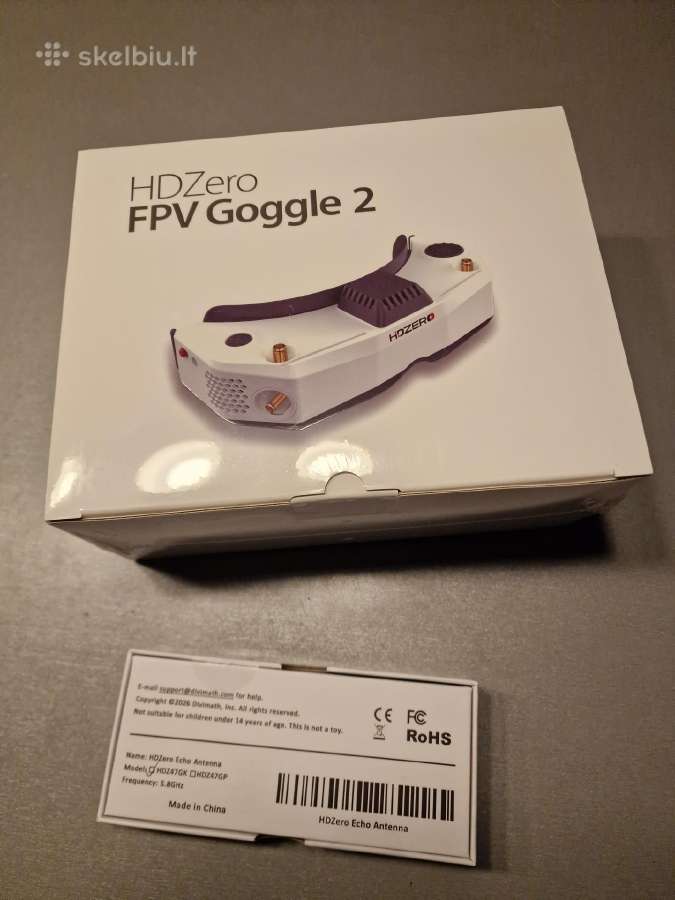 Hdzero Goggle 2 su ECHO kit - nuotraukos Nr. 2