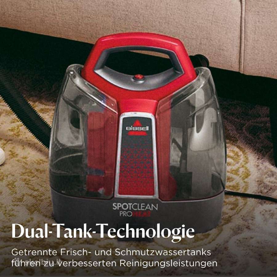 Bissell Spotclean Proheat plaunantis siurblys - nuotraukos Nr. 2