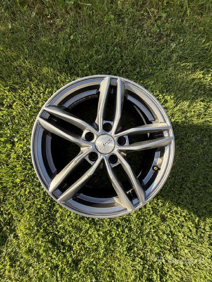 Alutec Ikenu Metal Grey R16 5x108 Et43 lieti ratla - nuotraukos Nr. 2