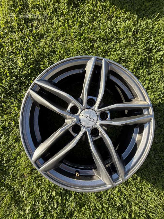 Alutec Ikenu Metal Grey R16 5x108 Et43 lieti ratla - nuotraukos Nr. 3