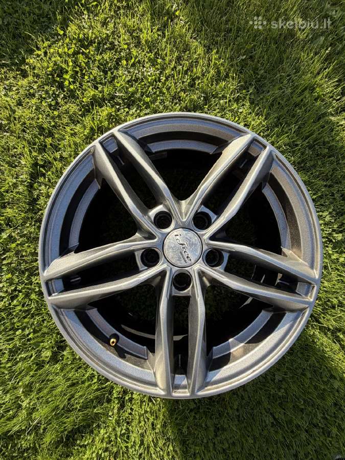 Alutec Ikenu Metal Grey R16 5x108 Et43 lieti ratla - nuotraukos Nr. 5