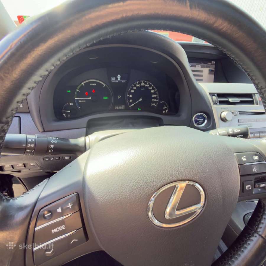 Lexus 450h 2011m - nuotraukos Nr. 14