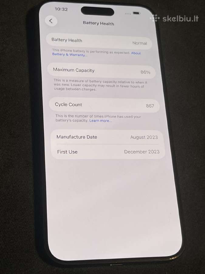 iPhone 15 pro max - nuotraukos Nr. 3