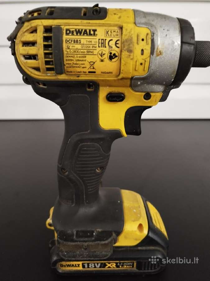 Dewalt dcf 885 - nuotraukos Nr. 2