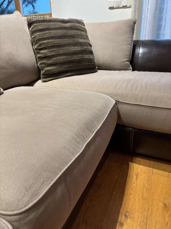 Neiser didelė L formos sofa - nuotraukos Nr. 3