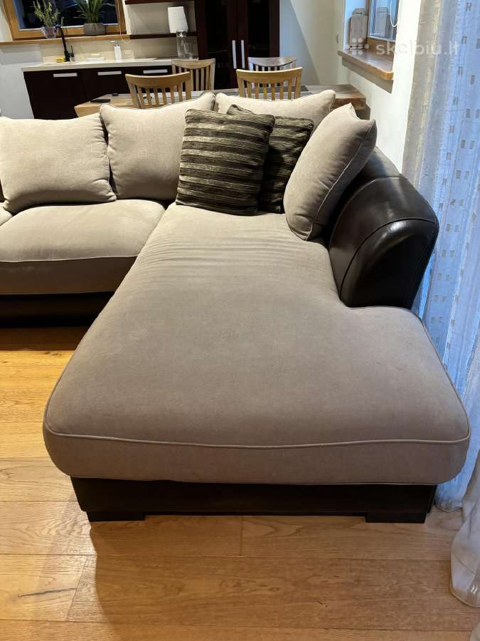 Neiser didelė L formos sofa - nuotraukos Nr. 4