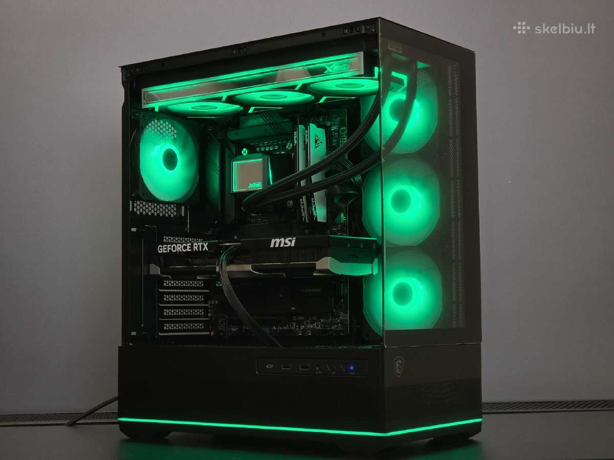 Intel i7 14700kf kompiuteris su Rtx 5080, 32gb RAM - nuotraukos Nr. 2