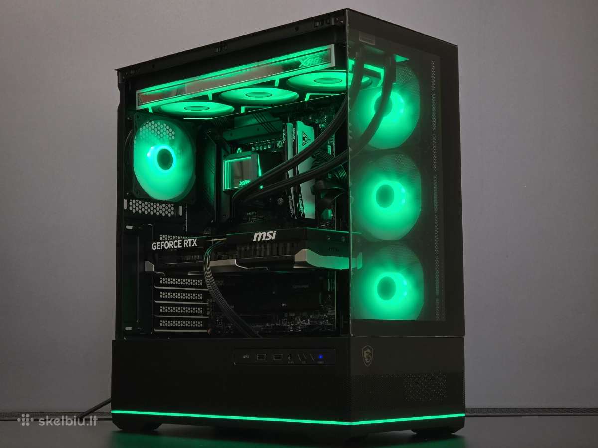 Intel i7 14700kf kompiuteris su Rtx 5080, 32gb RAM - nuotraukos Nr. 3