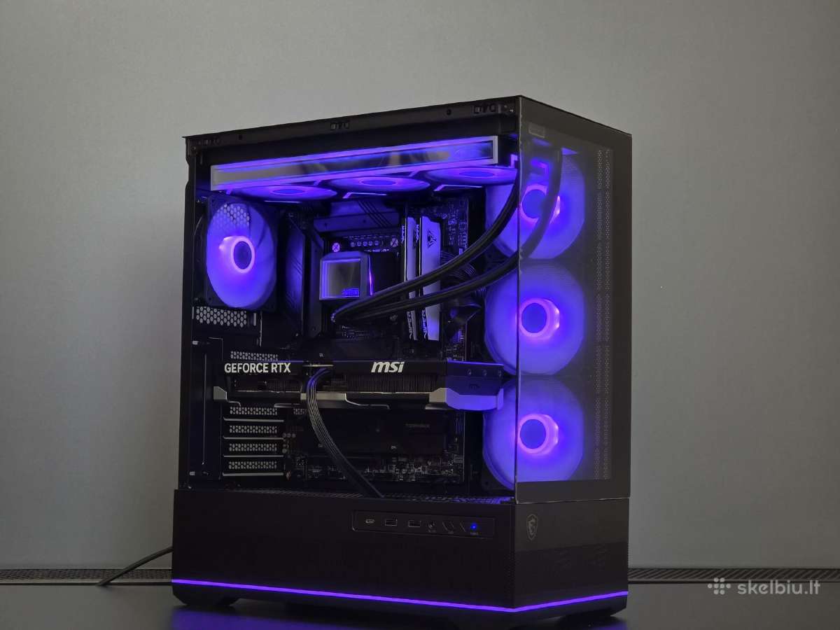 Intel i7 14700kf kompiuteris su Rtx 5080, 32gb RAM - nuotraukos Nr. 4