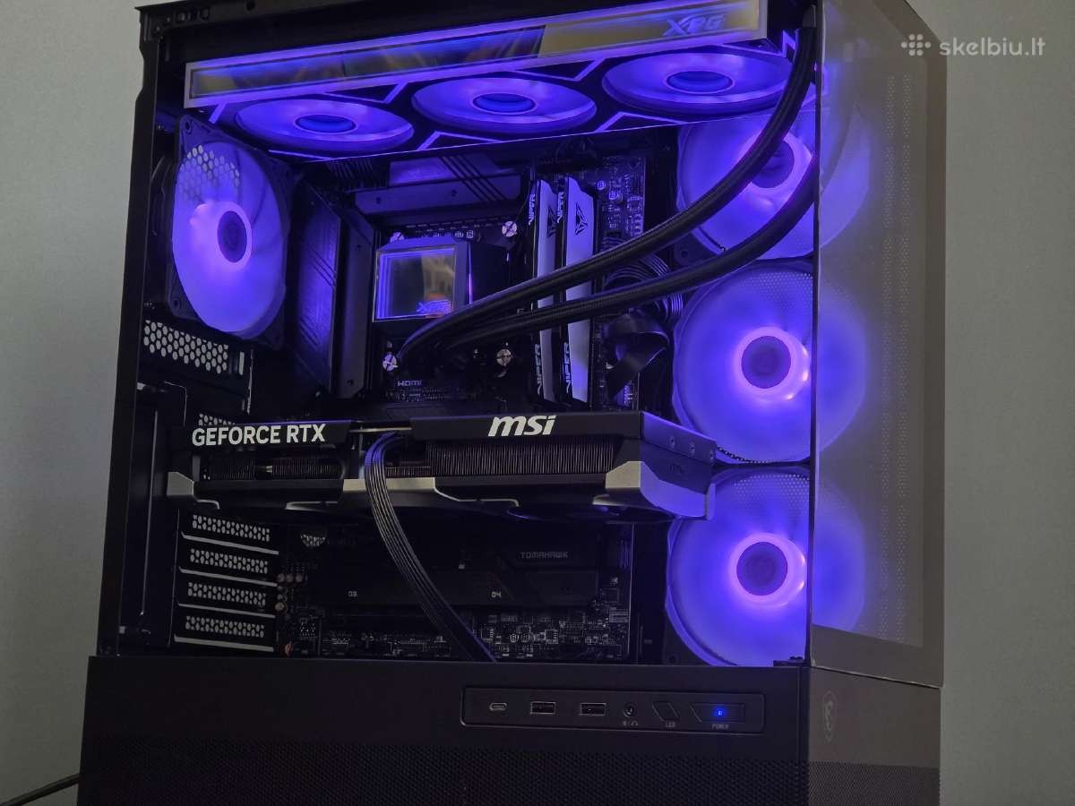 Intel i7 14700kf kompiuteris su Rtx 5080, 32gb RAM - nuotraukos Nr. 5