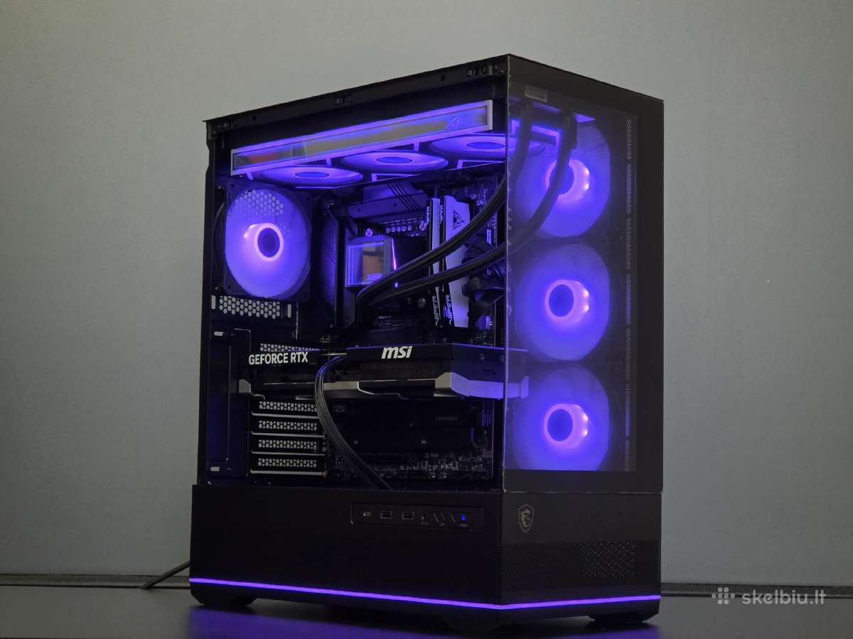 Intel i7 14700kf kompiuteris su Rtx 5080, 32gb RAM - nuotraukos Nr. 6