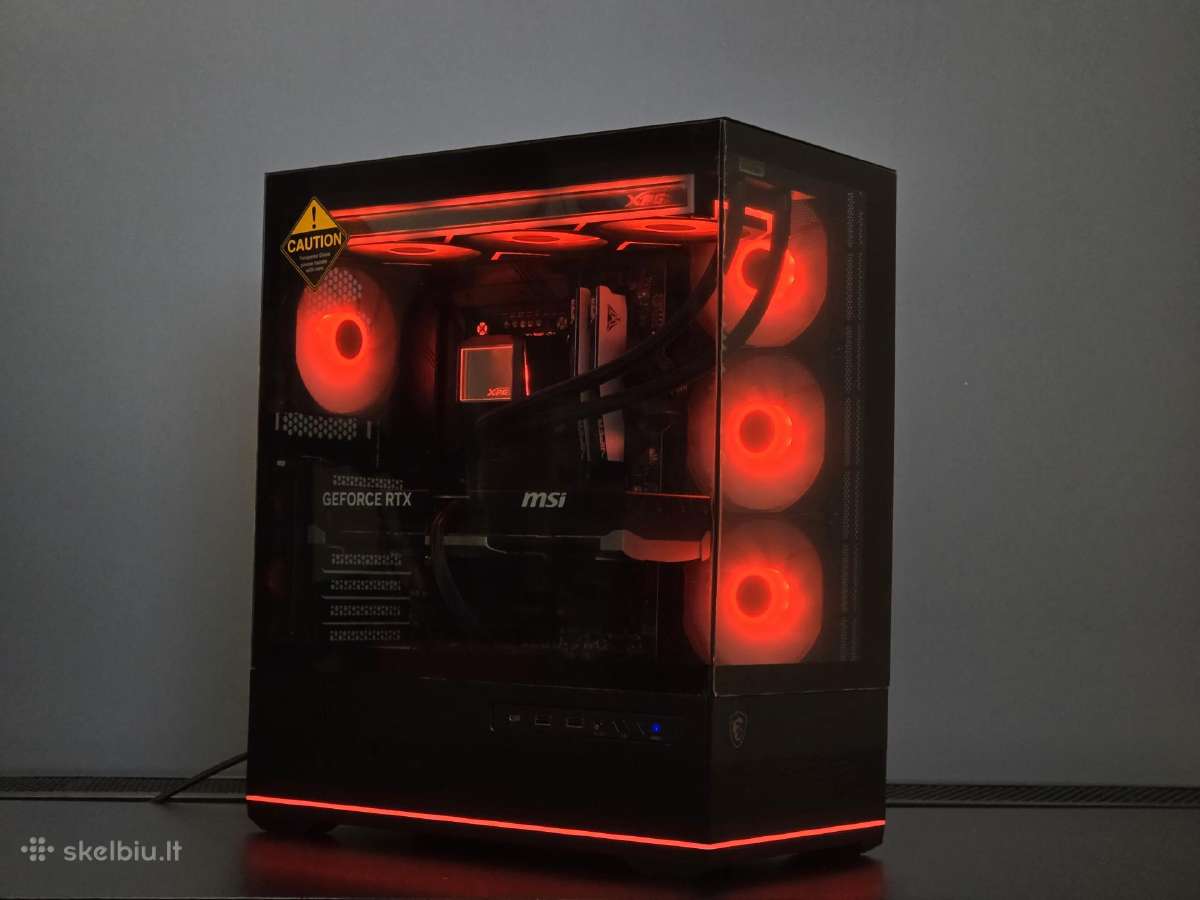 Intel i7 14700kf kompiuteris su Rtx 5080, 32gb RAM - nuotraukos Nr. 7