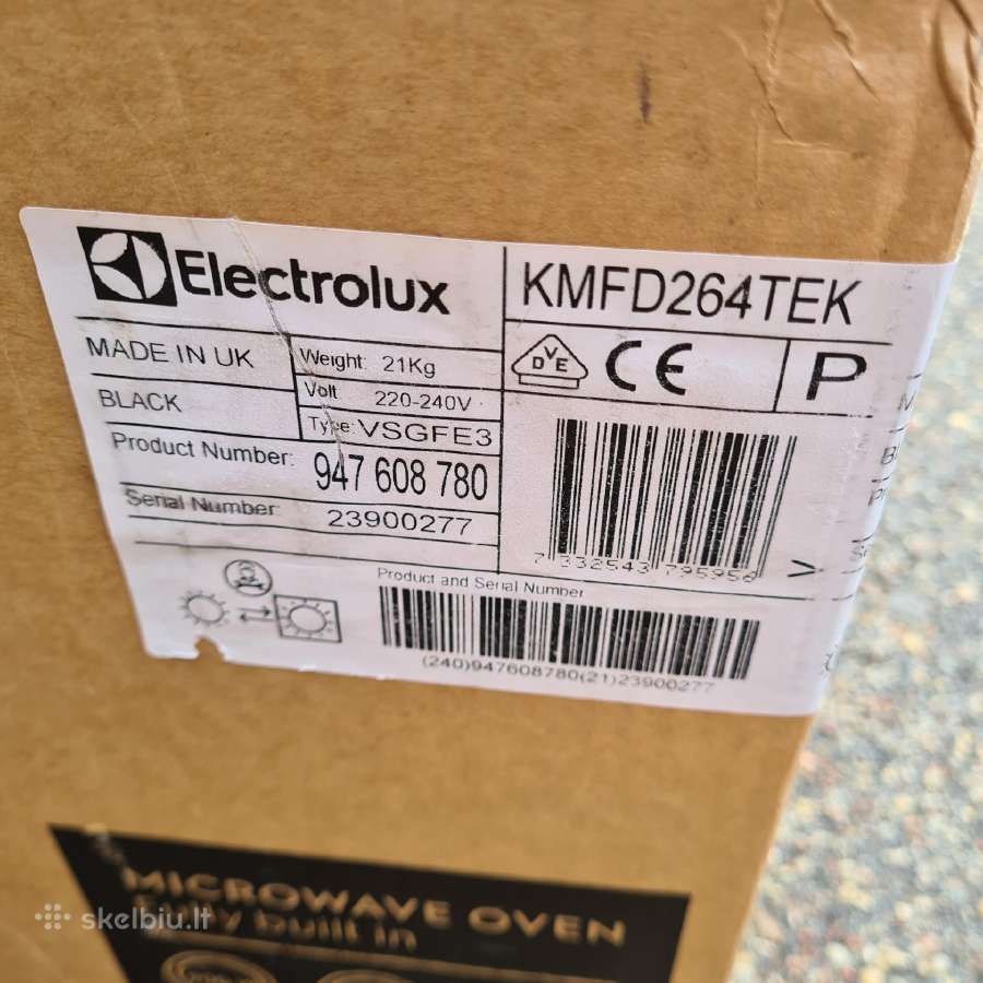 Mikrobangų krosnelė Electrolux Kmfd264tex - nuotraukos Nr. 7