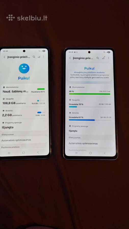 Samsung Galaxy A53 5G 2vnt - nuotraukos Nr. 4