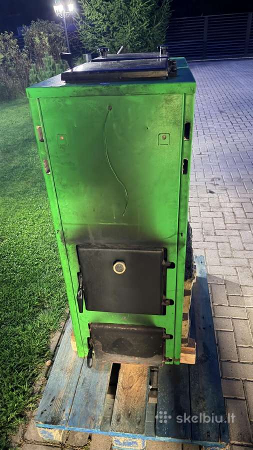 Granulinis katilas Kostrzewa 24kw su degikliu. - nuotraukos Nr. 6
