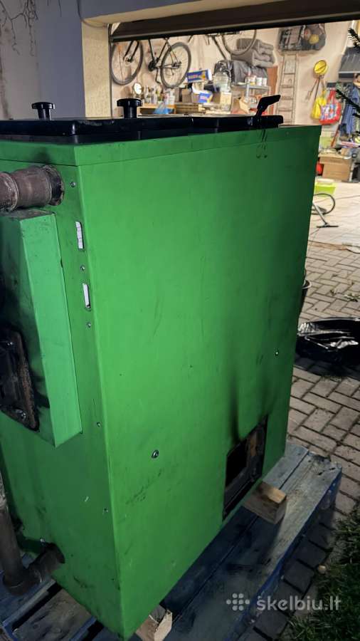 Granulinis katilas Kostrzewa 24kw su degikliu. - nuotraukos Nr. 8