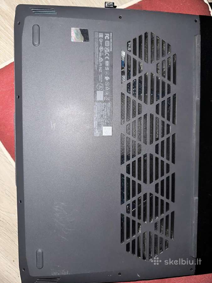 Parduodu lenovo loq16 , Ryzen7 7840hs , Rtx 4060 - nuotraukos Nr. 5