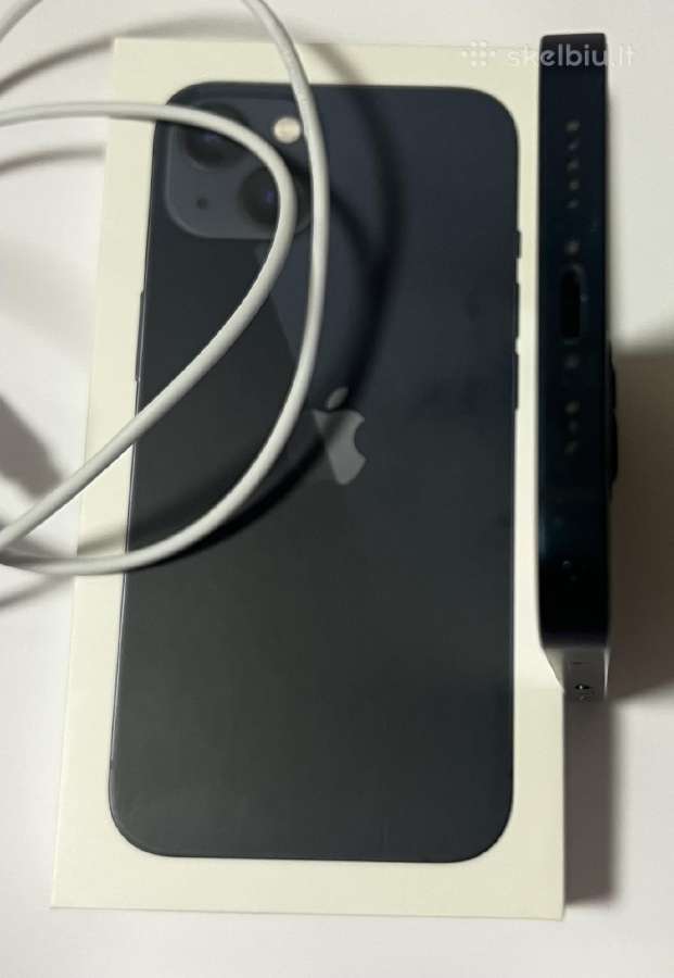 iPhone 13 128gb ,black , 82% - nuotraukos Nr. 3