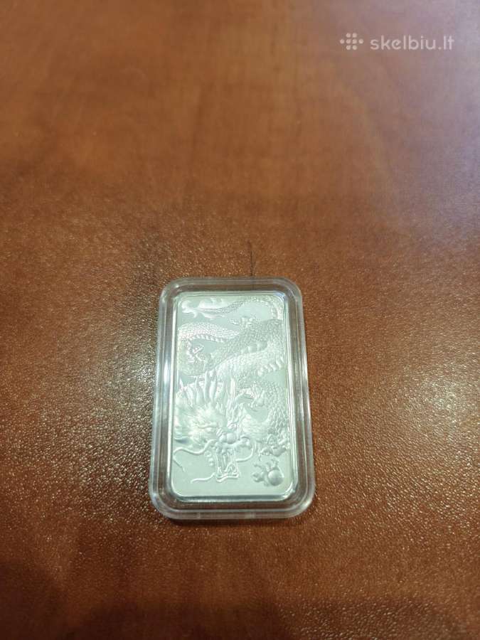 1 oz Perth Mint sidabrinis drakonas - nuotraukos Nr. 4