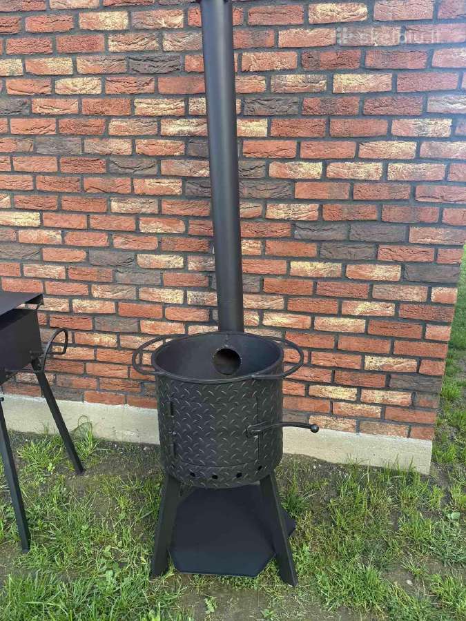 Šašlykinė ir krosnele kazanui - nuotraukos Nr. 6