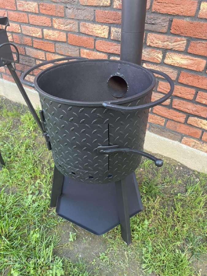 Šašlykinė ir krosnele kazanui - nuotraukos Nr. 7
