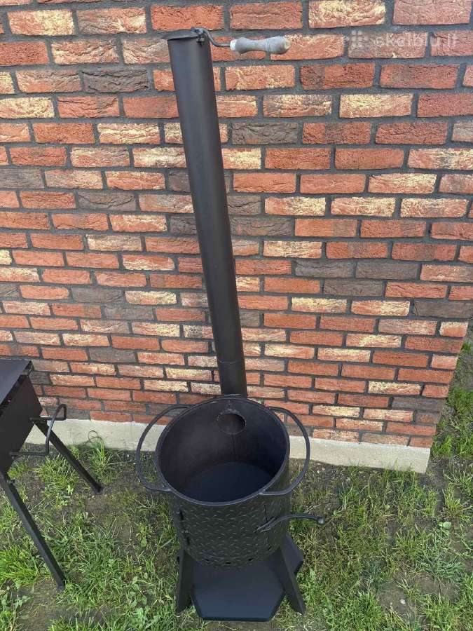 Šašlykinė ir krosnele kazanui - nuotraukos Nr. 11