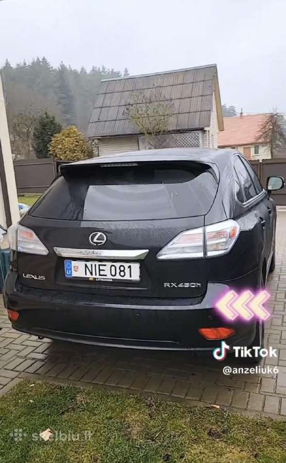 Lexus 450h 2011m - nuotraukos Nr. 3
