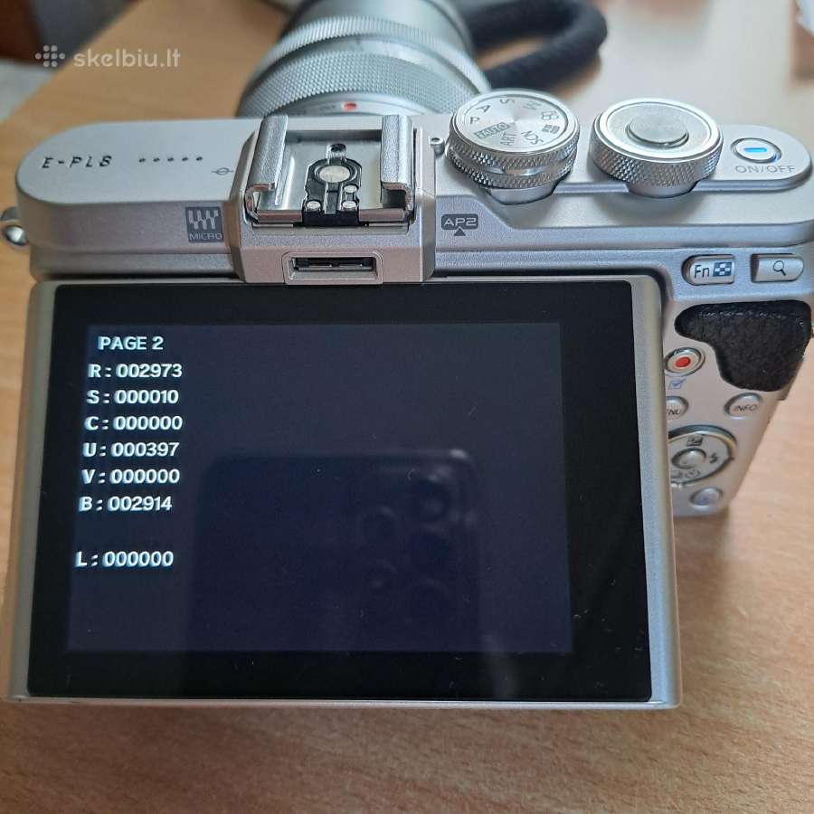 Olympus E-pl8 su 3000 kadrų - nuotraukos Nr. 2