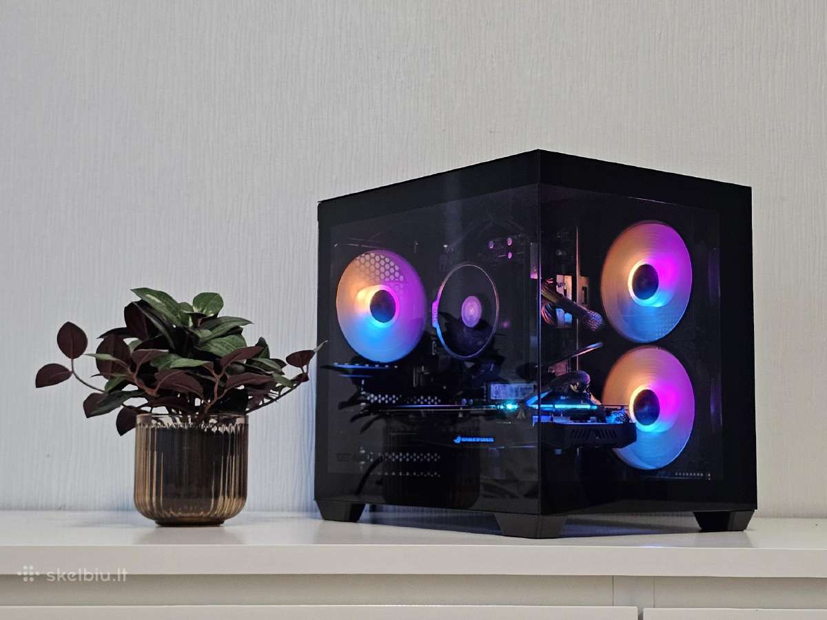 Gaming Pc Ryzen 5 3600 + Gtx 1070 Rog Strix 8gb - nuotraukos Nr. 2