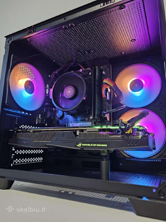 Gaming Pc Ryzen 5 3600 + Gtx 1070 Rog Strix 8gb - nuotraukos Nr. 5