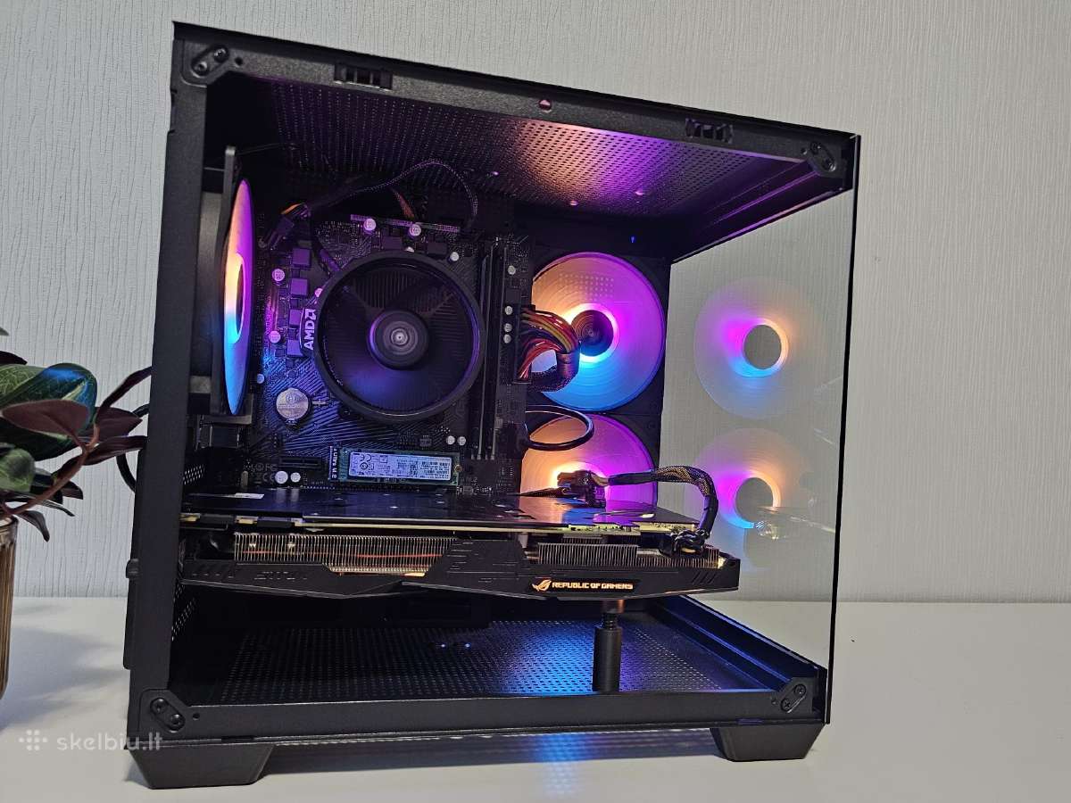 Gaming Pc Ryzen 5 3600 + Gtx 1070 Rog Strix 8gb - nuotraukos Nr. 6