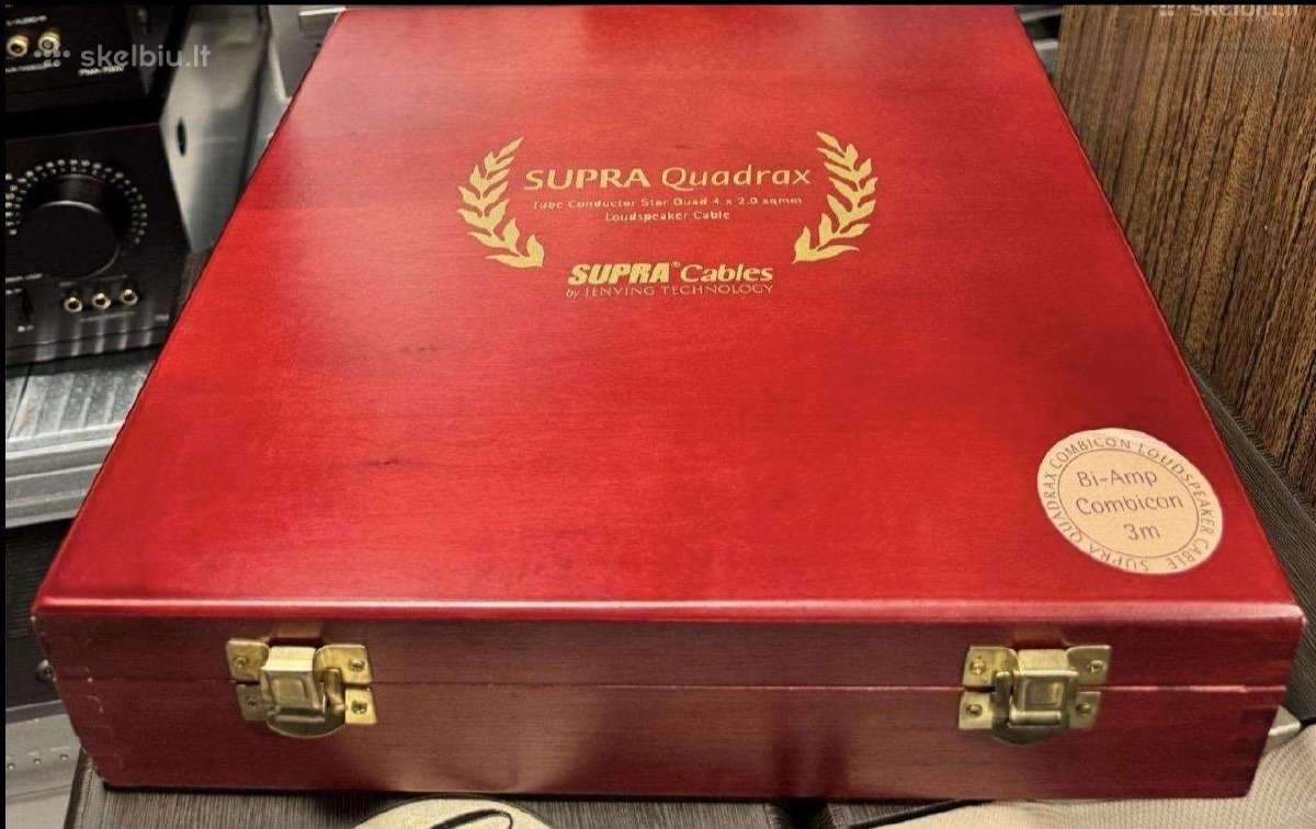 Supra Quadrax 4x2.0 Bi-amp 2x3m - nuotraukos Nr. 2