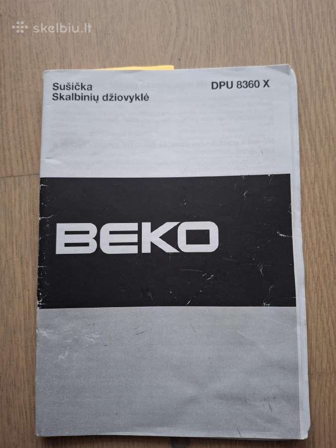 Beko džiovyklė - nuotraukos Nr. 6