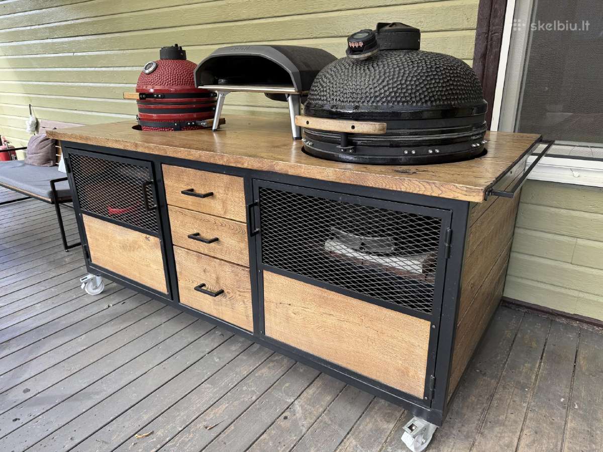Kamado Bono Grande Limited+minimo ir grill stalas - nuotraukos Nr. 3