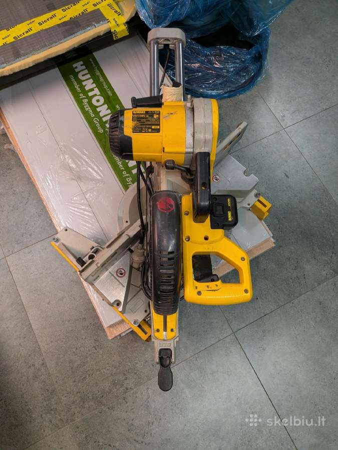 Dewalt Dw717xps pjūklas +Dewalt stovas Komplektas - nuotraukos Nr. 3