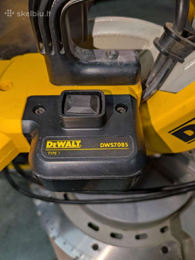Dewalt Dw717xps pjūklas +Dewalt stovas Komplektas - nuotraukos Nr. 5