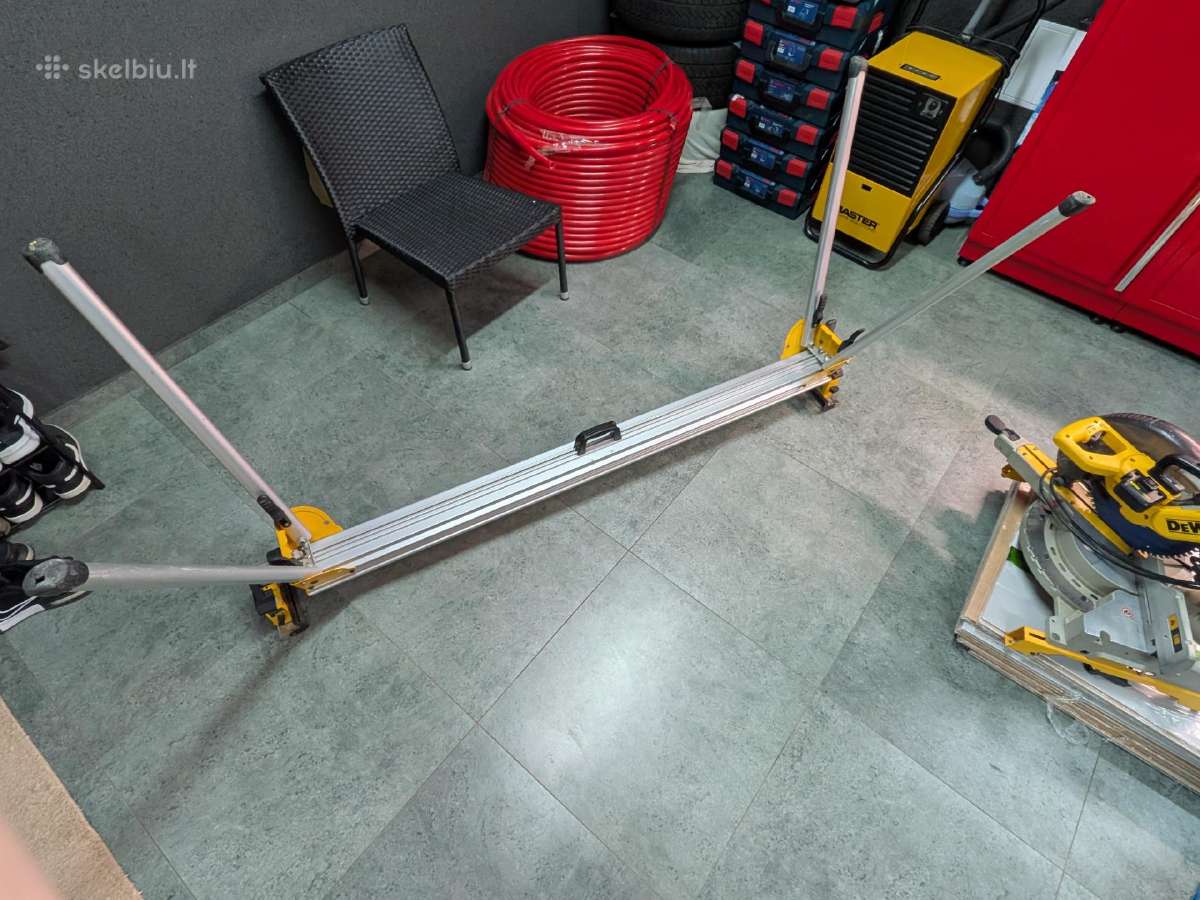 Dewalt Dw717xps pjūklas +Dewalt stovas Komplektas - nuotraukos Nr. 6