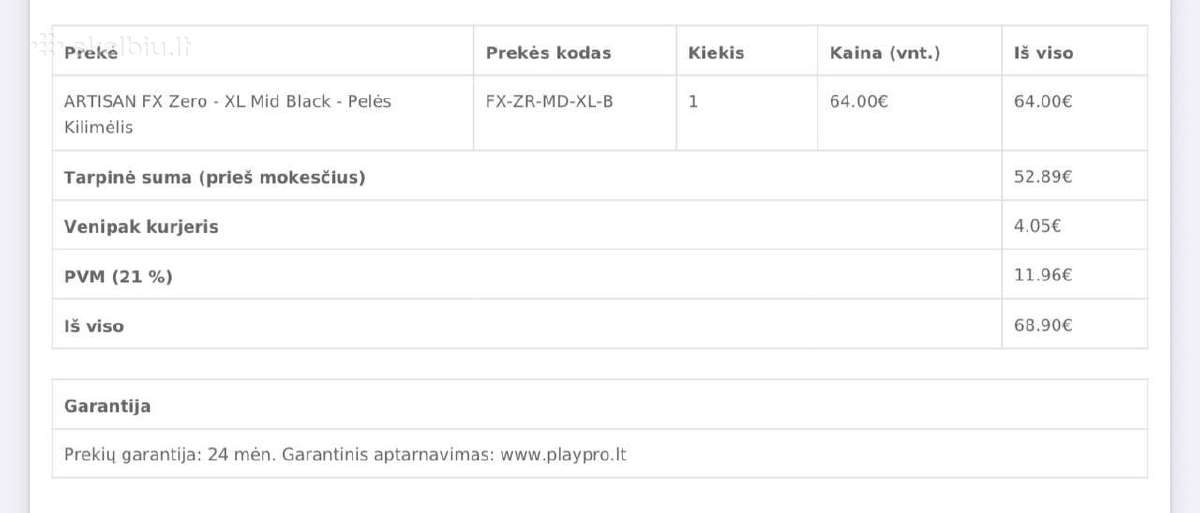 Artisan kilimeslis - nuotraukos Nr. 2